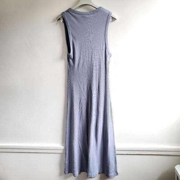 New James Perse Ribbed Tank Aura Midi A-Line Dress NWT Size 2/Medium - Picture 9 of 12
